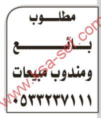 فرص عمل في مجال المبيعات